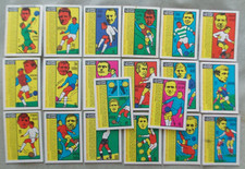 FOOTBALLER  WORLD CUP 1970 ANGLO CONFECTIONERY  GUM CARDS x20