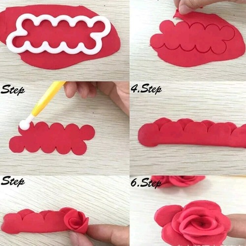 Rose petal cutter - rose,