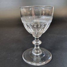 Antique 19thc dram glass with - 19thc,