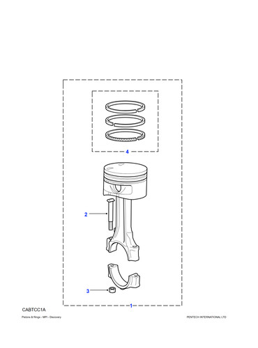 Land rover nut connecting - nut, rod