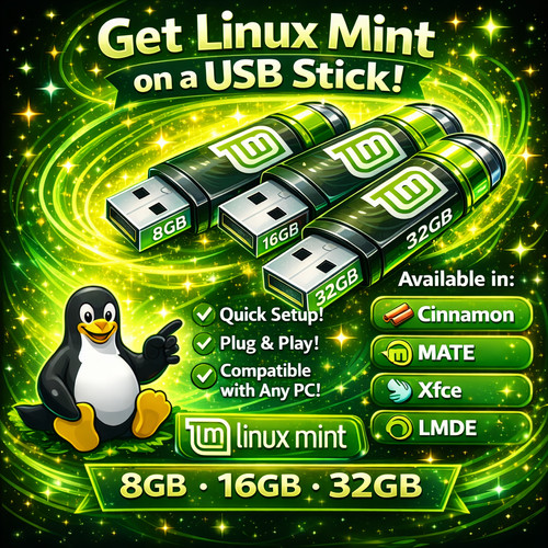 Linux mint usb drive - mint,