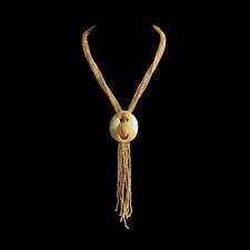 Handmade Adjustable Beaded African Drop Necklace/Gift Idea/Tribal Jewellery