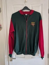 Vintage Burghley Horse Trials Zip Up Top, Medium,