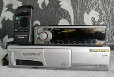 ALPINE CTA-1505R COMMANDER AND ALPINE CHA-5624 CD CHANGER WITH REMOTE - CABLES 