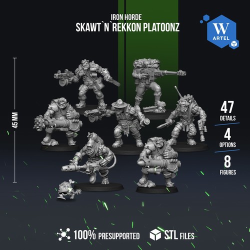 Artel iron horde skawt - w,