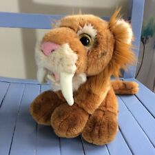 SABRE TOOTHED TIGER Plush Soft Toy Xtinctables Keel Toys Prehistoric Ice-Age 7"