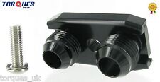 AN-10 BMW E36 Euro,E82,E9X 135/335,E46 M3 Air Oil Cooler Adapter kit BLACK