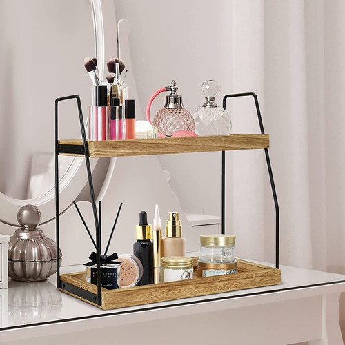 Tier wooden shelf - wooden,