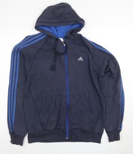 adidas Men's Blue Full Zip