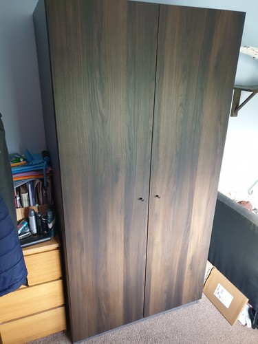 Ikea pax storklinta dark oak - ikea,