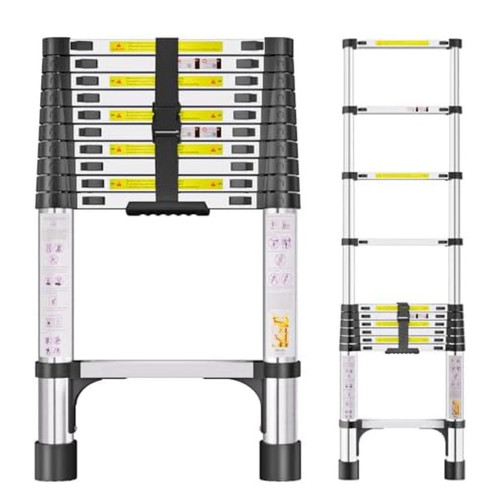 Telescopic ladder stainless - ladder,