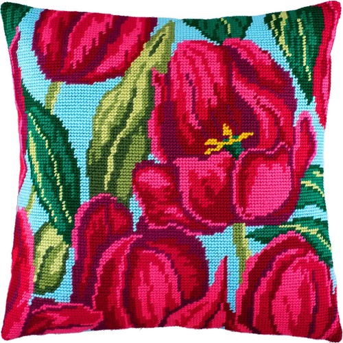 Needlepoint pillow kit - needlepoint,