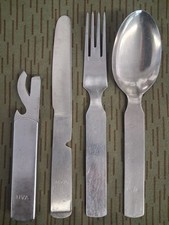 GDR NVA FIELD CUTLERY 4 pieces