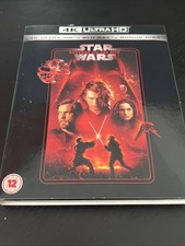 Star Wars Revenge of the Sith 4K Ultra HD Blu-ray Disc Edition