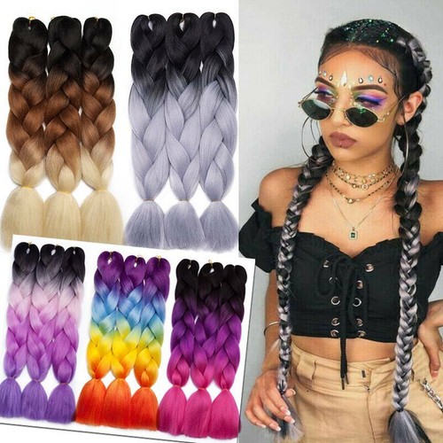 Real thick jumbo hair braids - thick,
