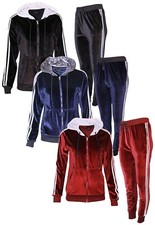 Womens ladies velour velvet - womens,
