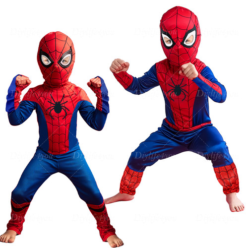 Kids spiderman cosplay costume - kids,