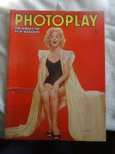 PHOTOPLAY FILM MAGAZINE, APRIL.1957,BARBARA LANG, RUSS TAMBLYN, ETC. SEE PHOTOS