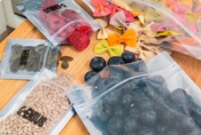 50x Mylar Bags Cali Pack Stand Up Smell Proof Grip Zip Seal Resealable , 5sizes.