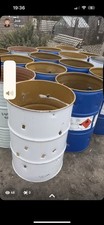 45 Gallon 205 Litre Steel Drum Garden Waste Incinerator Fire Burner bin
