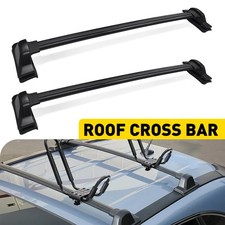2PCS Aluminium Aero Roof Bars Set To Fit Honda Cr-V Mk.3 07-12 Closed Rails