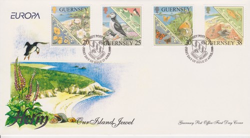 Unaddressed guernsey fdc cover - unaddressed,