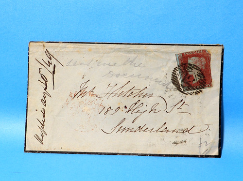 1849 victorian penny - penny, red