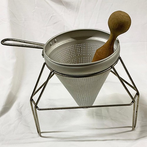 Vtg aluminum food mill ricer - vtg,