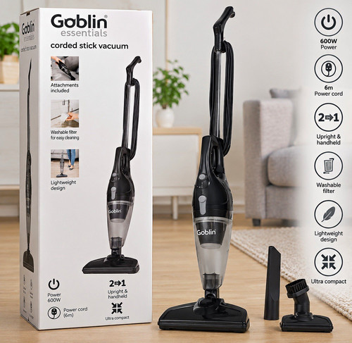 Goblin 600w corded stick - 600w,