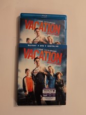 Vacation (Blu-ray/Dvd,2015, W/Slipcover) Ed Helms, Christina Applegate, Bilingua