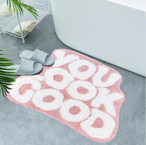 You look good bath mat - bath, cute