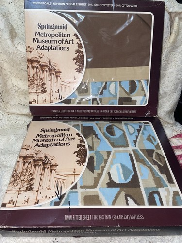 Vtg springmaid twin sheet set - twin,
