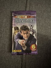 Dr Who Alien Armies Trading Card Pack New Sealed