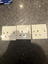 MK 1 Gang Electrical Socket