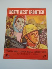 North West Frontier Original Movie Brochure Lauren Bacall Kenneth More 28 pages