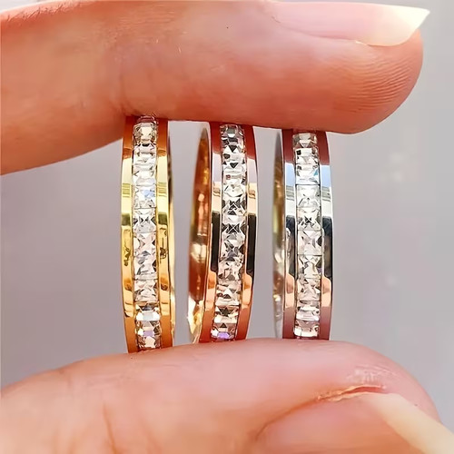 3pc gold cubic - 3pc,