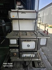 Vintage Cook stove, Silver