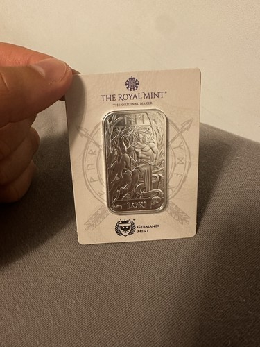 Loki silver bar card - silver,