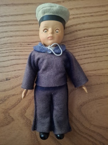 Vintage souvenir sailor doll - souvenir,
