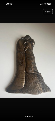 Oliver tupton bronze wall - tupton,