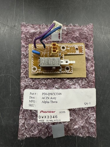 Pioneer dwx3346 acin - acin, assembly