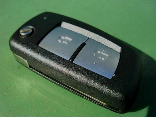 New button uncut remote - remote, key