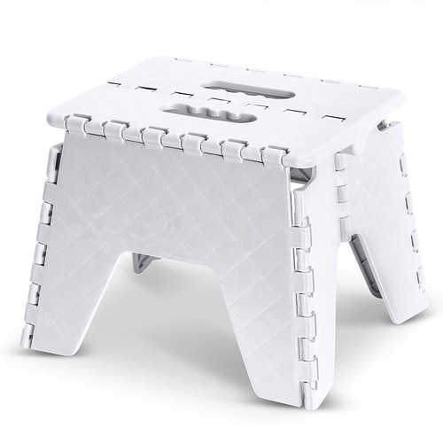 Plastic folding step stool - folding,