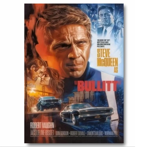 Bullitt steve mcqueen - bullitt,