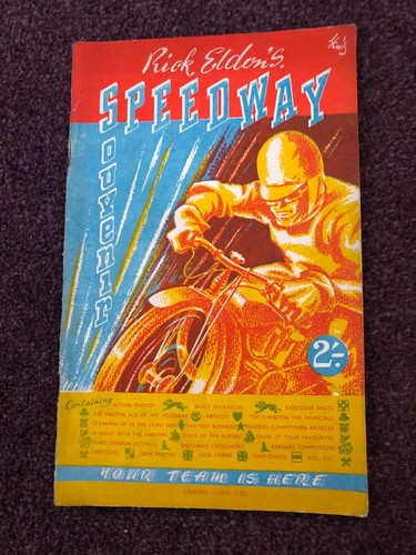 Speedway book rick eldon - book,