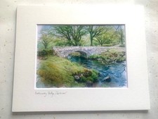 Matted print original - of,