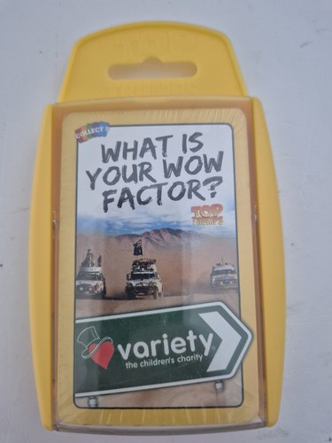 Variety club top - top, card