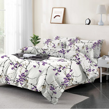 4PCS Printed Duvet Cover Set