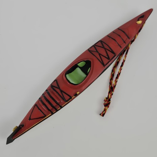 Touring red kayak - touring, outside