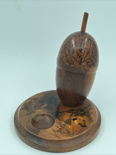 Antique spanish souvenir treen - antique,